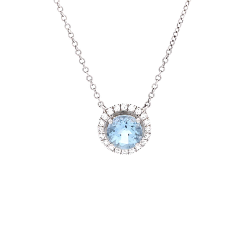 Tiffany & Co. Soleste Round Pendant Necklace